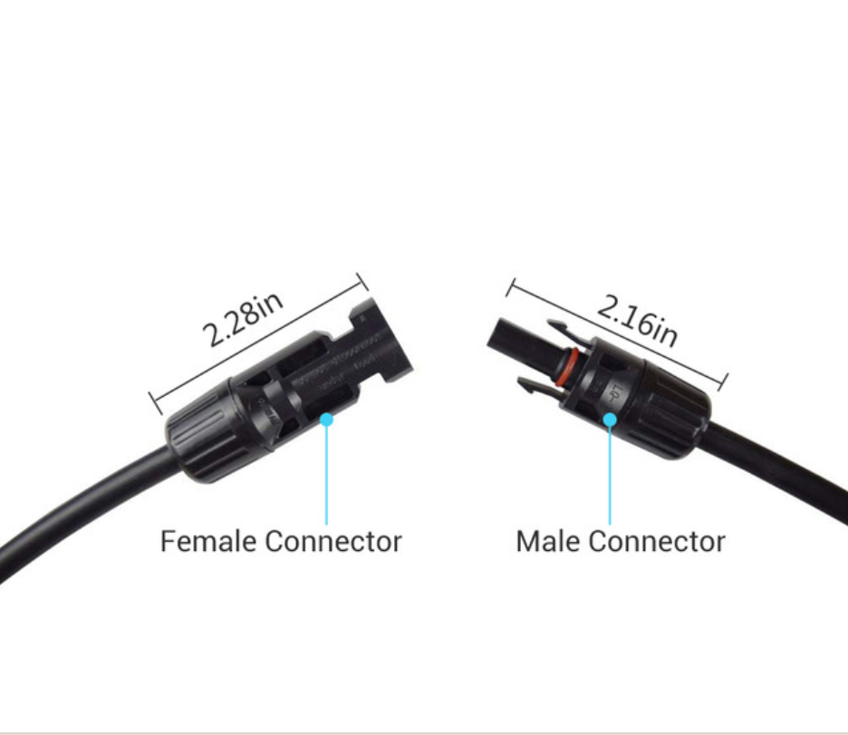 12AWG MC4 Solar Extension Cable