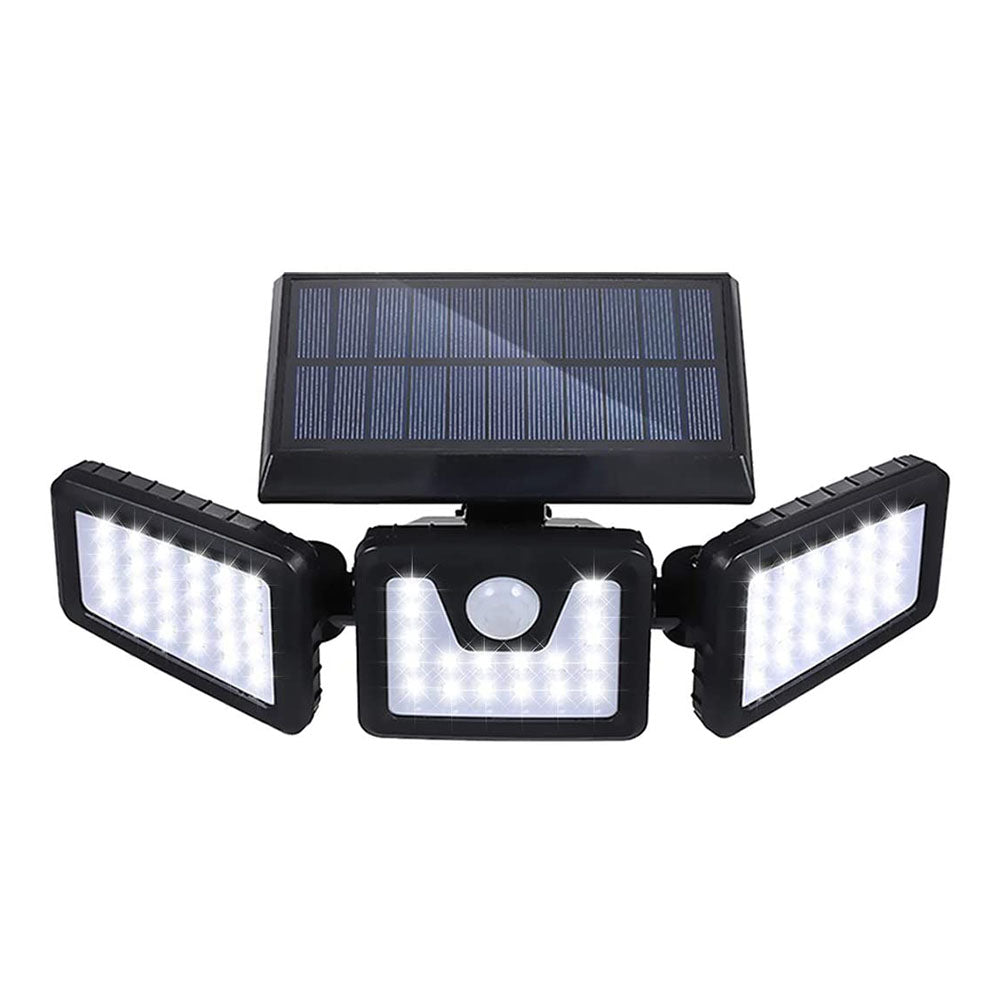 3-Panel Solar Motion Sensor Light