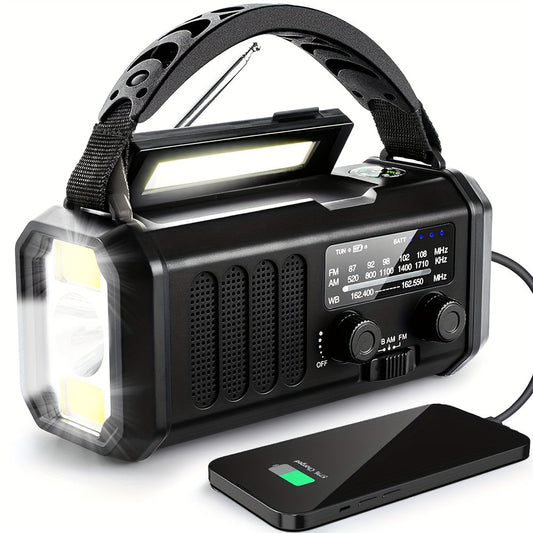 10000mAh Portable Solar Emergency Radio