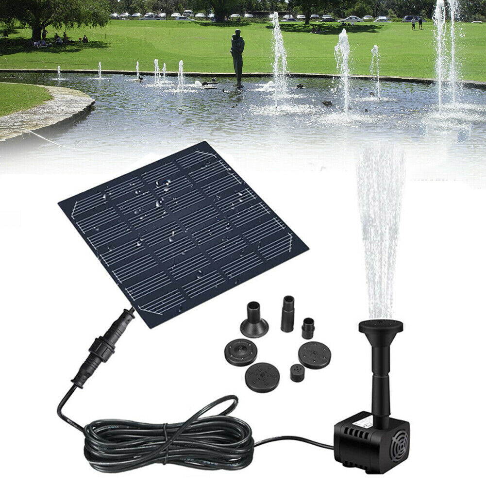 Solar Powered Water Fountain