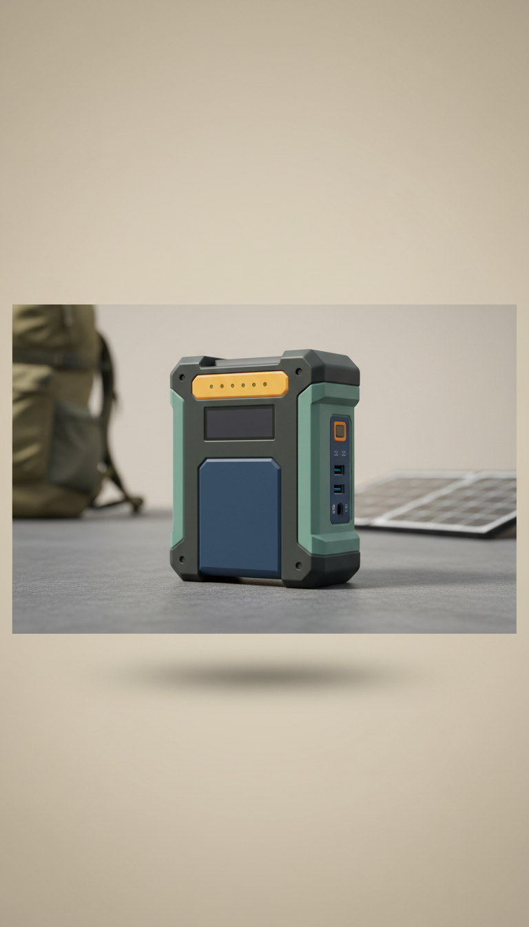 Compact Solar Battery 120Wh